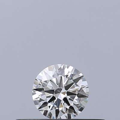 Diamante Certificato GIA Carati 0.19 Colore G Purezza VS2  EX  EX  EX Fluorescenza FNT Brown No Milky No EyeClean 100%