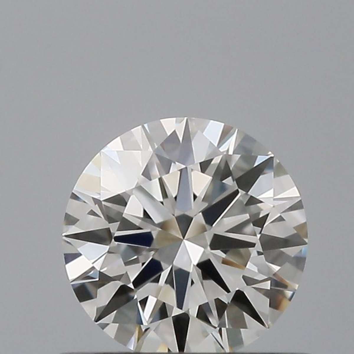 Certified Diamond GIA Carats 0.51 Color F Clarity VVS2  EX  EX  EX Fluorescence NON Brown No Milky No EyeClean 100%