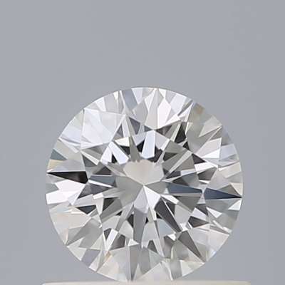 Certified Diamond GIA Carats 0.51 Color F Clarity VVS2  EX  EX  EX Fluorescence NON Brown No Milky No EyeClean 100%