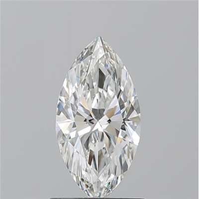 Certified Diamond GIA Carats 1.02 Color H Clarity VVS2  -  EX  EX Fluorescence NON Brown No Milky No EyeClean 100%
