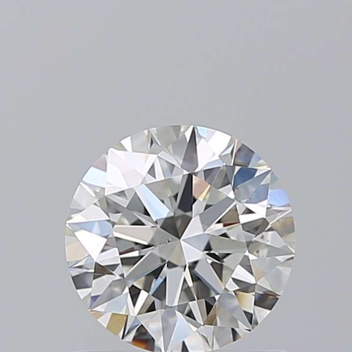Certified Diamond GIA Carats 1.01 Color H Clarity SI1  EX  EX  EX Fluorescence NON Brown No Milky No EyeClean 100%