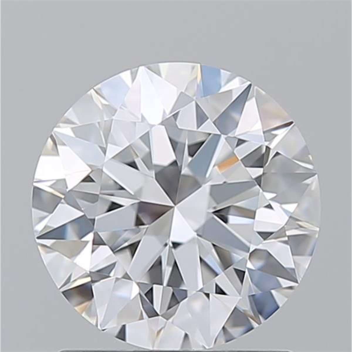 Certified Diamond GIA Carats 1.5 Color D Clarity VVS2  EX  EX  EX Fluorescence FNT Brown No Green No Milky No EyeClean 100%
