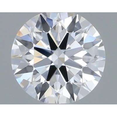 Certified Diamond GIA Carats 0.18 Color D Clarity VVS2  EX  EX  EX Fluorescence NON Brown No Green No Milky No EyeClean 100%