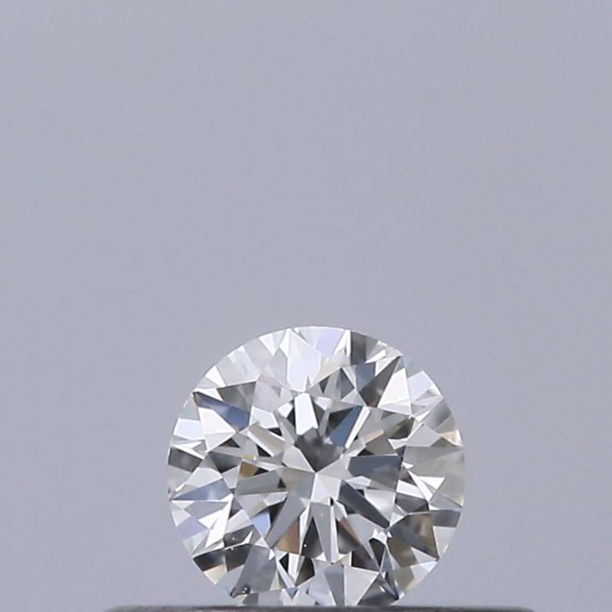 Certified Diamond GIA Carats 0.19 Color F Clarity VS2  EX  EX  EX Fluorescence FNT Brown No Milky No EyeClean 100%