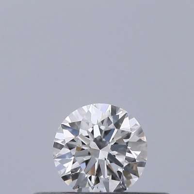 Certified Diamond GIA Carats 0.19 Color F Clarity VS2  EX  EX  EX Fluorescence FNT Brown No Milky No EyeClean 100%