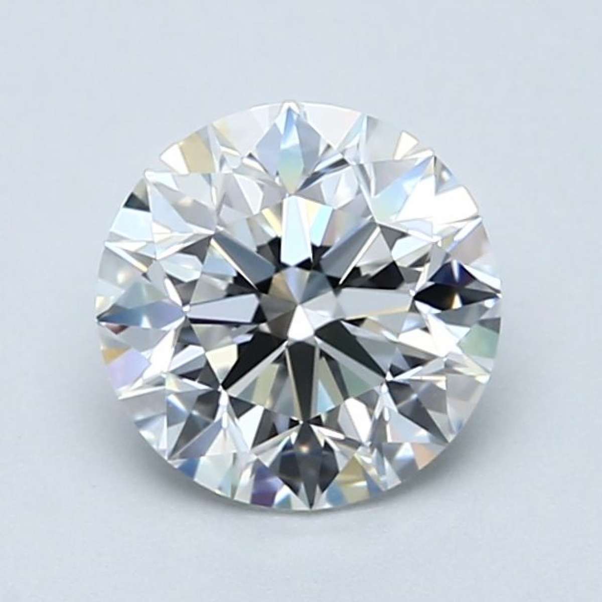 Certified Diamond GIA Carats 1.5 Color F Clarity VS1  EX  EX  EX Fluorescence NON Brown No Green No Milky No EyeClean 100%