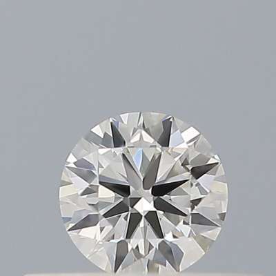 Certified Diamond IGI Carats 0.21 Color G Clarity VVS2  VG  EX  EX Fluorescence NON Brown No Milky No EyeClean 100%
