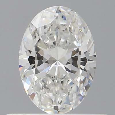 Certified Diamond GIA Carats 0.53 Color F Clarity VVS1  -  EX  EX Fluorescence FNT Brown No Green No Milky No EyeClean 100%