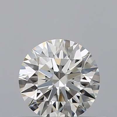 Certified Diamond IGI Carats 0.37 Color F Clarity VVS1  EX  EX  EX Fluorescence NON Brown No Milky No EyeClean 100%