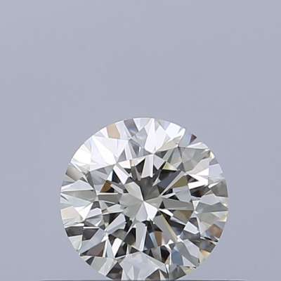 Certified Diamond IGI Carats 0.4 Color H Clarity IF  EX  EX  EX Fluorescence NON Brown No Milky No EyeClean 100%