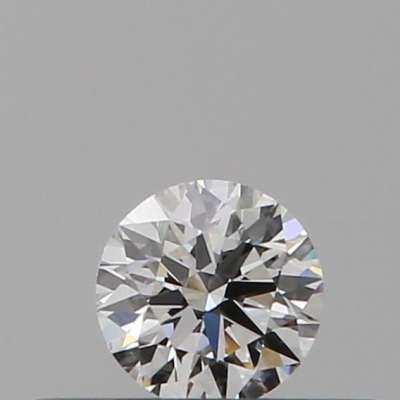 Certified Diamond GIA Carats 0.16 Color D Clarity VS1  EX  EX  EX Fluorescence NON Brown No Green No Milky No EyeClean 100%