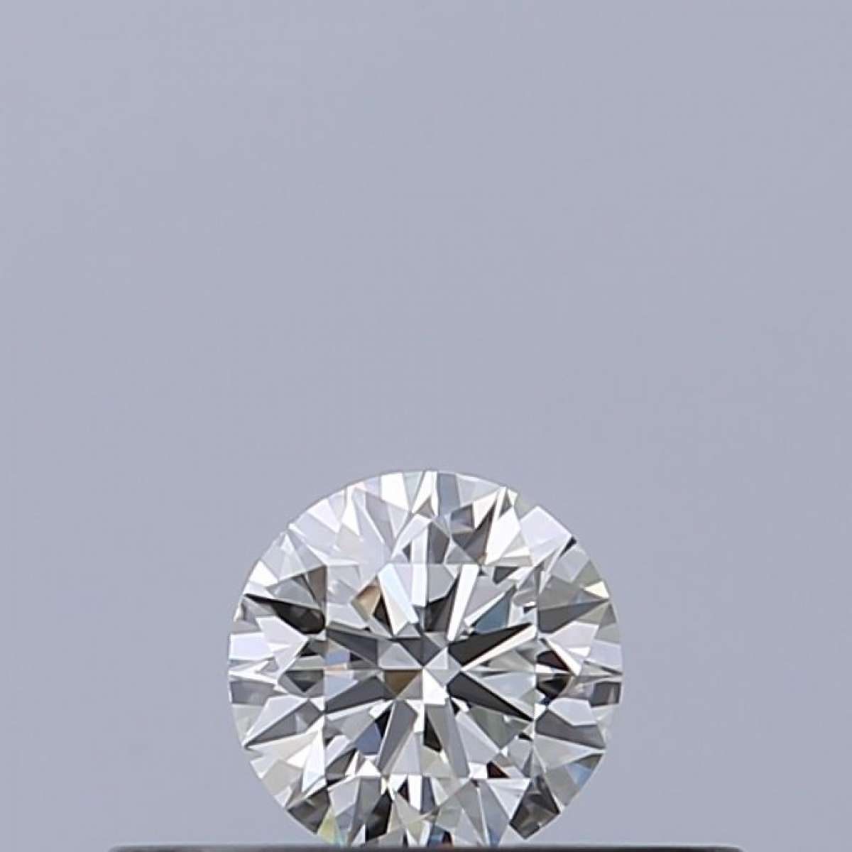 Certified Diamond IGI Carats 0.18 Color F Clarity VVS2  EX  EX  EX Fluorescence NON Brown No Milky No EyeClean 100%