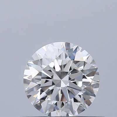 Certified Diamond GIA Carats 0.5 Color F Clarity VVS1  EX  EX  EX Fluorescence NON Brown No Milky No EyeClean 100%