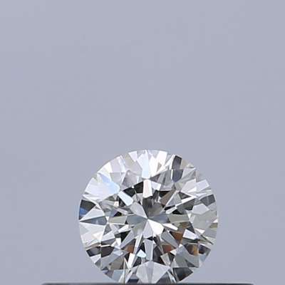 Certified Diamond IGI Carats 0.2 Color F Clarity VVS1  EX  EX  EX Fluorescence NON Brown No Milky No EyeClean 100%