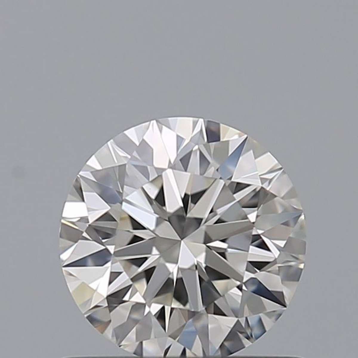 Certified Diamond GIA Carats 0.6 Color G Clarity VVS1  EX  EX  EX Fluorescence FNT Brown No Milky No EyeClean 100%