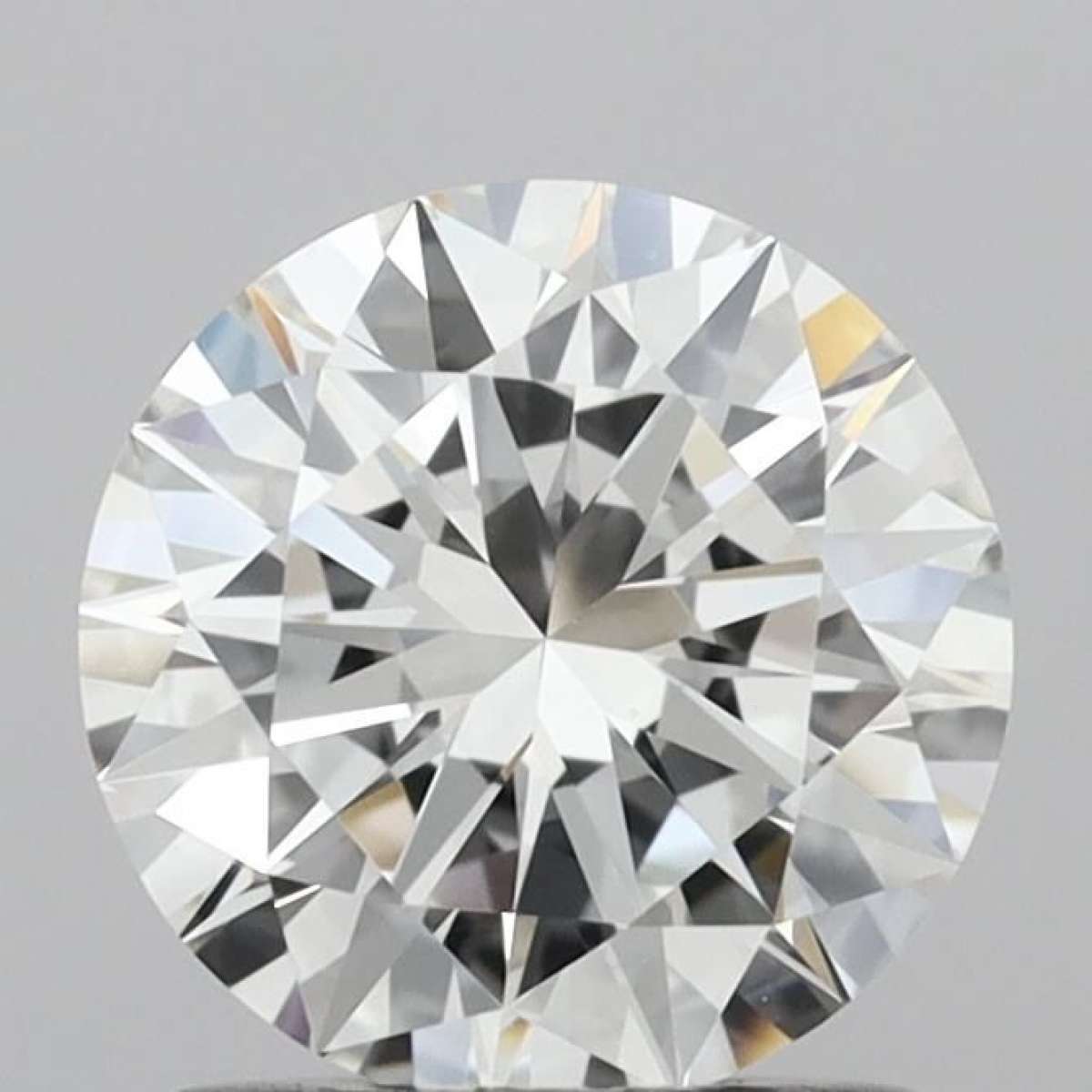 Certified Diamond GIA Carats 1.0 Color F Clarity VVS2  EX  EX  EX Fluorescence NON Brown No Green No Milky No EyeClean 100%