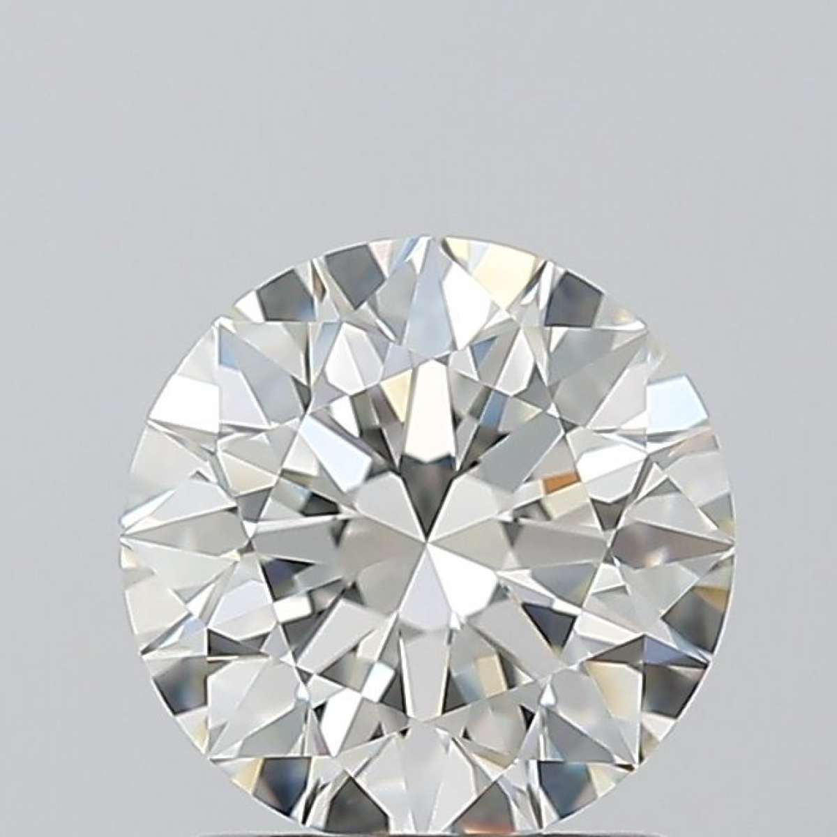 Certified Diamond HRD Carats 1.23 Color H Clarity IF  EX  EX  EX Fluorescence NON Brown No Green No Milky No EyeClean 100%
