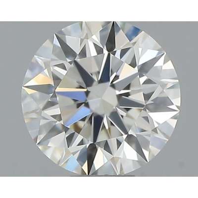 Certified Diamond IGI Carats 0.4 Color H Clarity VVS1  EX  EX  EX Fluorescence FNT Brown No Green No Milky No EyeClean 100%