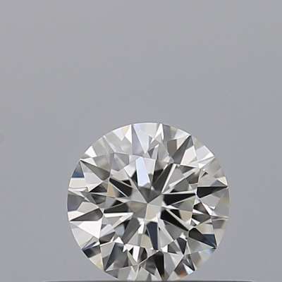 Certified Diamond IGI Carats 0.33 Color F Clarity IF  EX  EX  EX Fluorescence NON Brown No Milky No EyeClean 100%