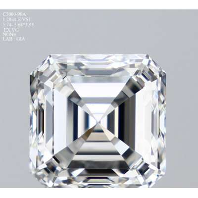 Certified Diamond GIA Carats 1.2 Color H Clarity VS1 - EX VG Fluorescence NON Brown No Green No Milky No EyeClean 100% Certified Diamond GIA Carats 1.2 Color H Clarity VS1 - EX VG Fluorescence NON Brown No Green No Milky No EyeClean 100%