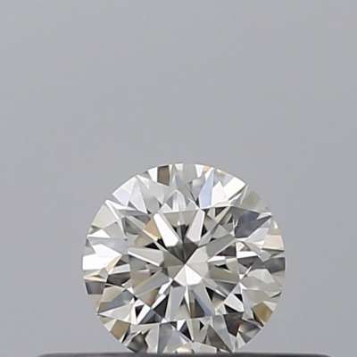 Certified Diamond IGI Carats 0.19 Color F Clarity VVS1  EX  EX  EX Fluorescence NON Brown No Milky No EyeClean 100%