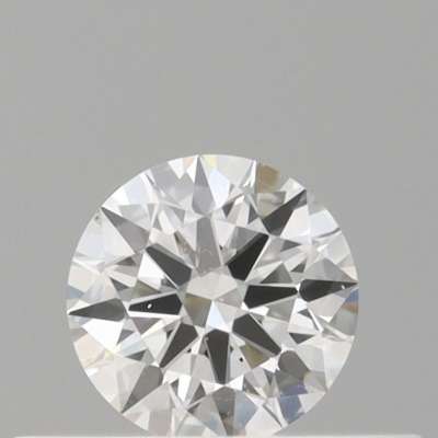 Certified Diamond GIA Carats 0.27 Color F Clarity VS2  EX  EX  EX Fluorescence FNT Brown No Green No Milky No EyeClean 100%