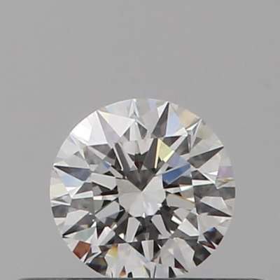 Certified Diamond GIA Carats 0.25 Color F Clarity VVS2  EX  EX  EX Fluorescence NON Brown No Green No Milky No EyeClean 100%