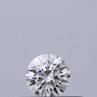 Certified Diamond IGI Carats 0.18 Color F Clarity VVS2  EX  EX  EX Fluorescence NON Brown No Milky No EyeClean 100%