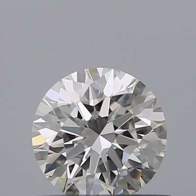 Certified Diamond GIA Carats 0.52 Color F Clarity VVS1  EX  EX  EX Fluorescence NON Brown No Milky No EyeClean 100%