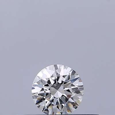 Certified Diamond IGI Carats 0.18 Color E Clarity VVS2  EX  EX  EX Fluorescence NON Brown No Green No Milky No EyeClean 100%