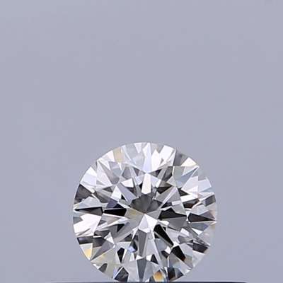 Certified Diamond GIA Carats 0.26 Color E Clarity VVS1  EX  EX  EX Fluorescence NON Brown No Green No Milky No EyeClean 100%