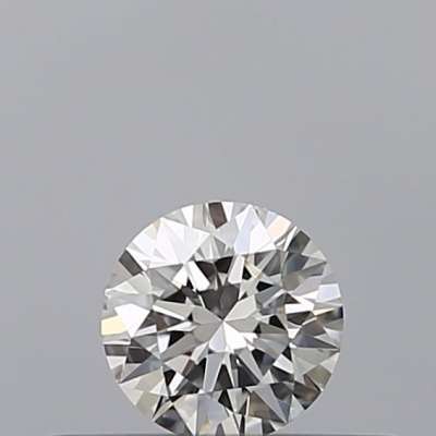 Diamante Certificato GIA Carati 0.18 Colore G Purezza VVS2  EX  EX  EX Fluorescenza NON Brown No Milky No EyeClean 100%