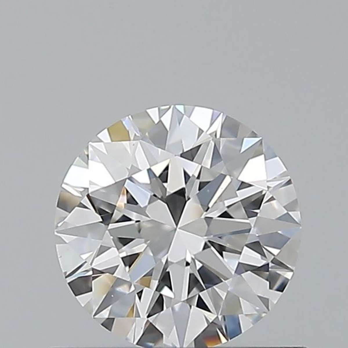 Certified Diamond GIA Carats 0.61 Color F Clarity VS2  EX  EX  EX Fluorescence NON Brown No Green No Milky No EyeClean 100%