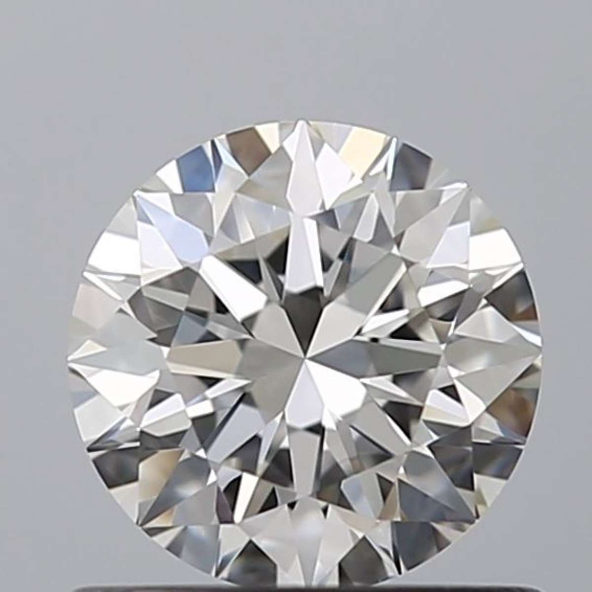 Certified Diamond GIA Carats 0.61 Color G Clarity VVS2  EX  EX  EX Fluorescence FNT Brown No Milky No EyeClean 100%