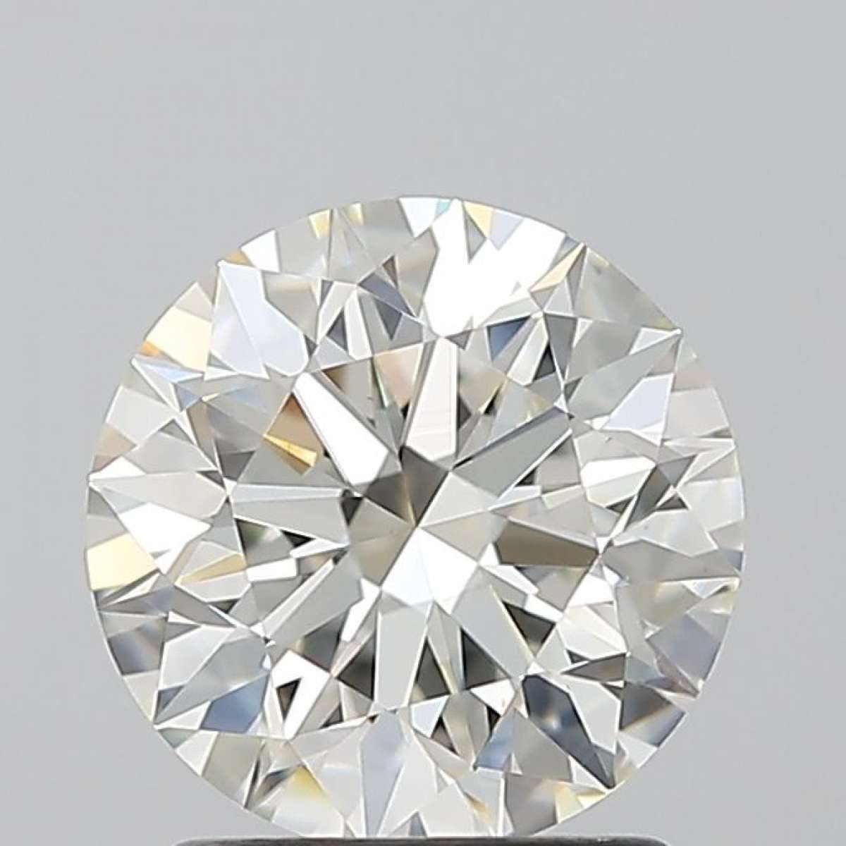Certified Diamond HRD Carats 1.53 Color H Clarity VS2  EX  EX  EX Fluorescence NON Brown No Green No Milky No EyeClean 100%