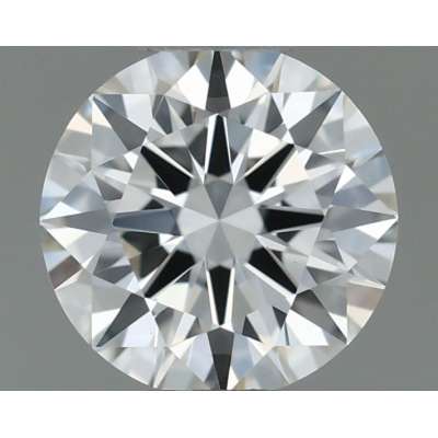 Certified Diamond IGI Carats 0.4 Color F Clarity VVS2  EX  EX  EX Fluorescence NON Brown No Green No Milky No EyeClean 100%