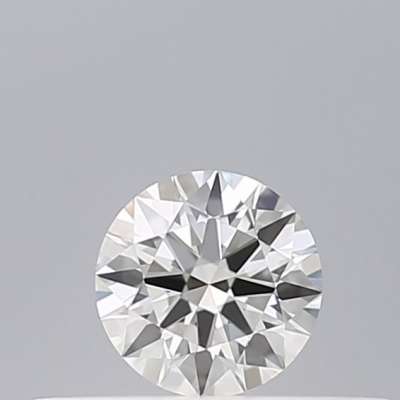 Certified Diamond IGI Carats 0.19 Color F Clarity VVS1  EX  EX  EX Fluorescence NON Brown No Milky No EyeClean 100%