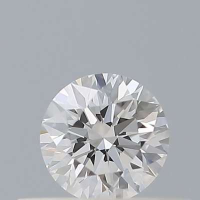 Certified Diamond GIA Carats 0.25 Color D Clarity VVS1  EX  EX  EX Fluorescence FNT Brown No Green No Milky No EyeClean 100%