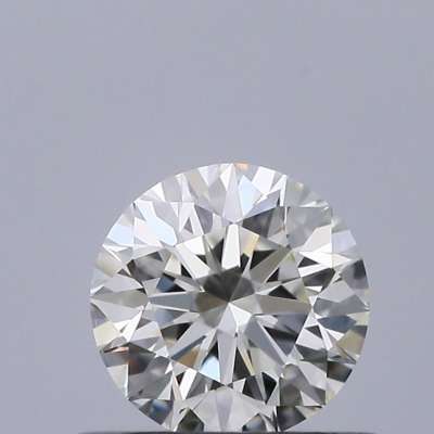 Certified Diamond IGI Carats 0.45 Color H Clarity VVS1  EX  EX  EX Fluorescence NON Brown No Milky No EyeClean 100%