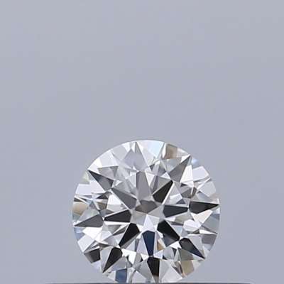 Certified Diamond GIA Carats 0.24 Color E Clarity VVS1  EX  EX  EX Fluorescence NON Brown No Green No Milky No EyeClean 100%