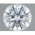 Certified Diamond GIA Carats 0.62 Color E Clarity VS1  EX  EX  EX Fluorescence FNT Brown No Green No Milky No EyeClean 100%