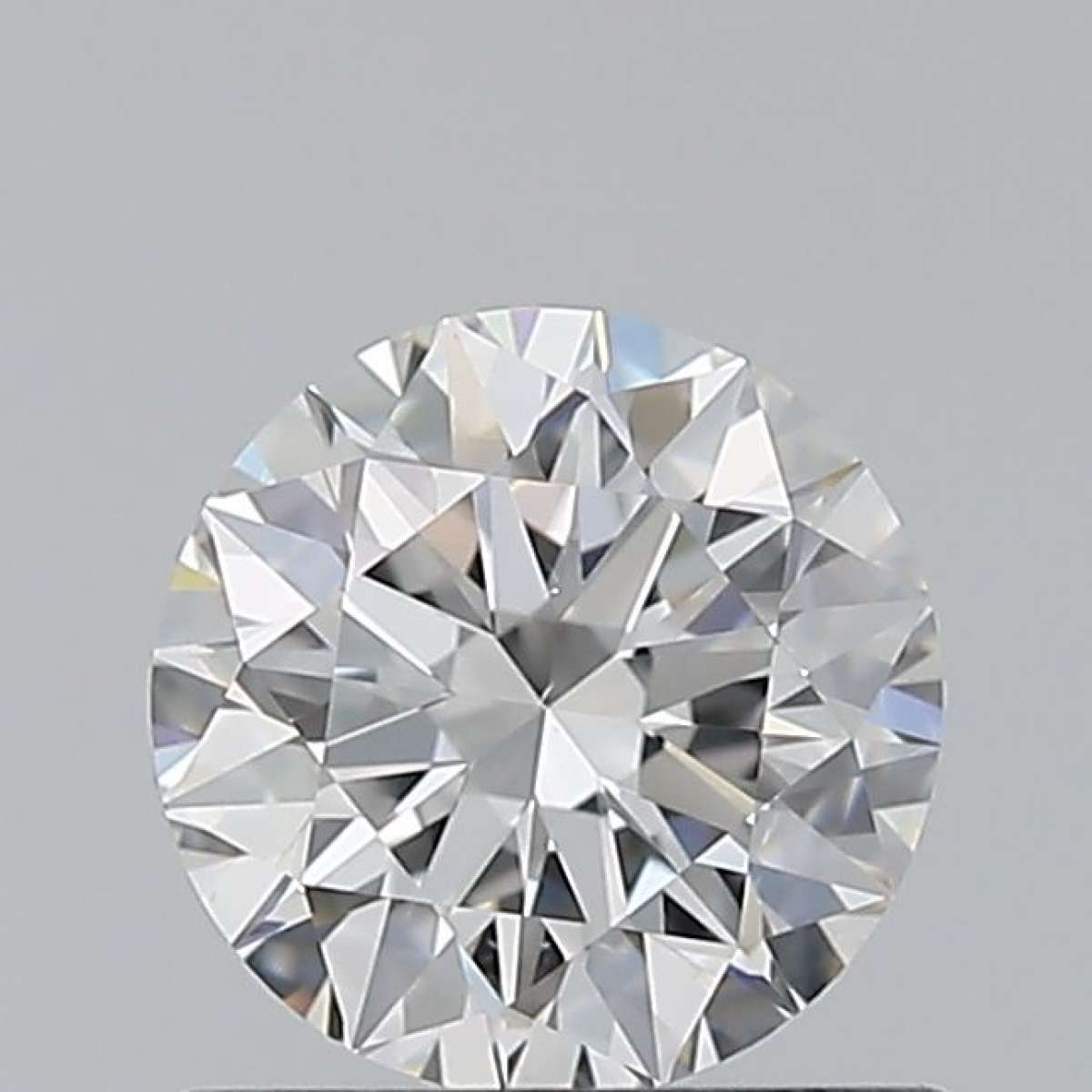 Certified Diamond GIA Carats 0.65 Color F Clarity VS2  EX  EX  EX Fluorescence FNT Brown No Green No Milky No EyeClean 100%