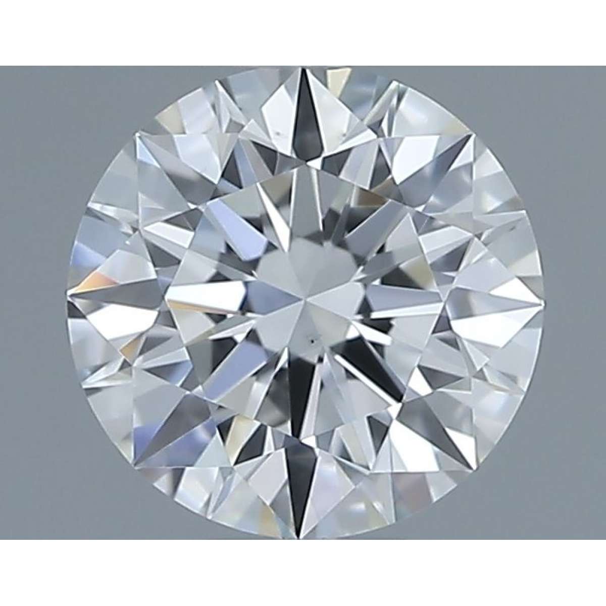 Certified Diamond GIA Carats 0.6 Color F Clarity VS2  EX  EX  EX Fluorescence NON Brown No Milky No EyeClean 100%