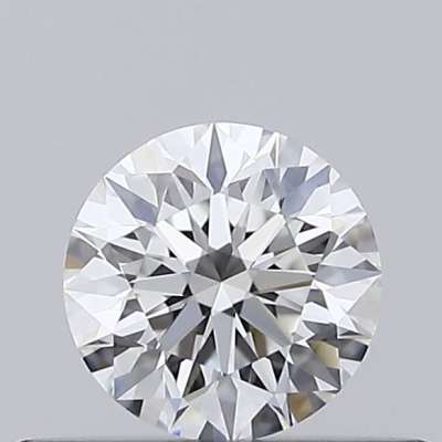 Certified Diamond GIA Carats 0.28 Color F Clarity IF  EX  EX  EX Fluorescence NON Brown No Green No Milky No EyeClean 100%