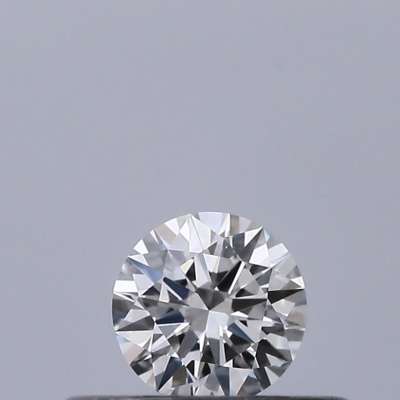 Certified Diamond IGI Carats 0.18 Color F Clarity VVS1  EX  EX  EX Fluorescence NON Brown No Milky No EyeClean 100%
