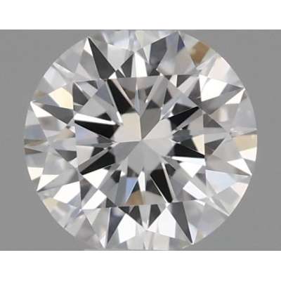 Certified Diamond GIA Carats 0.26 Color F Clarity VVS1  EX  EX  EX Fluorescence FNT Brown No Green No Milky No EyeClean 100%