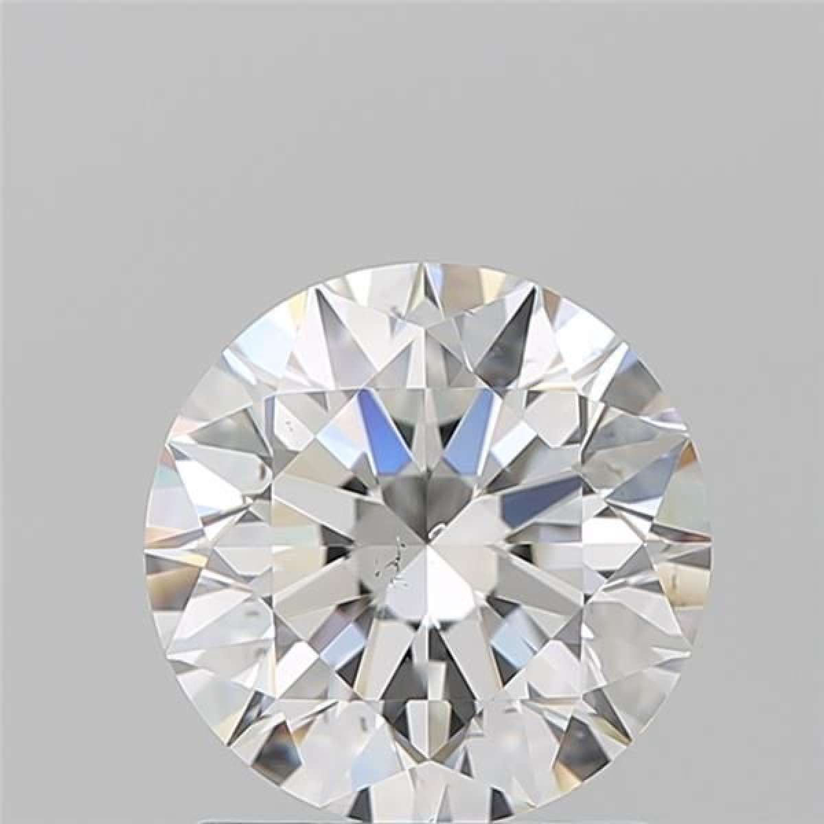 Certified Diamond GIA Carats 1.57 Color F Clarity SI1  EX  EX  EX Fluorescence MED Brown No Green No Milky No EyeClean 100%