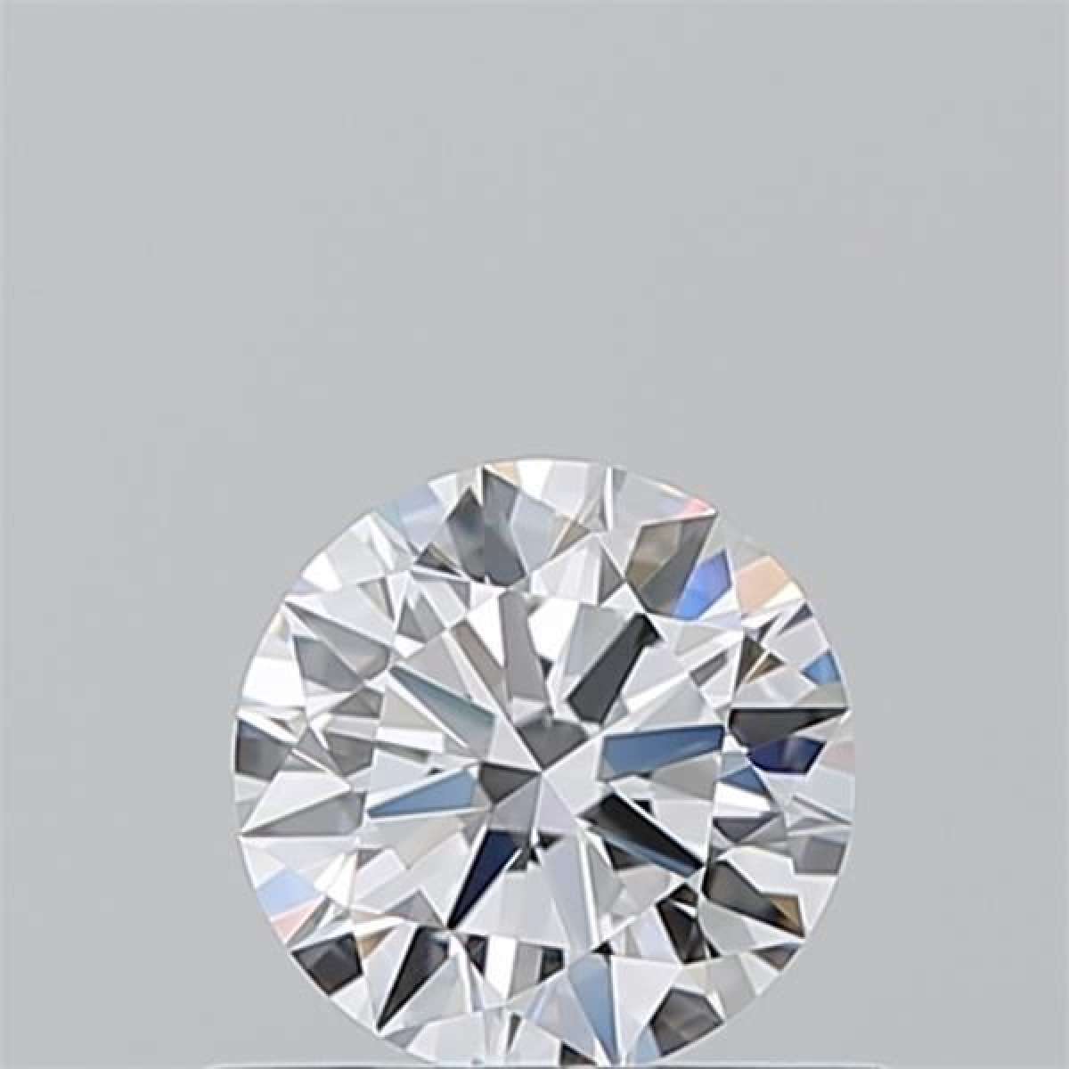 Certified Diamond GIA Carats 0.55 Color D Clarity VS1  EX  EX  EX Fluorescence FNT Brown No Green No Milky No EyeClean 100%