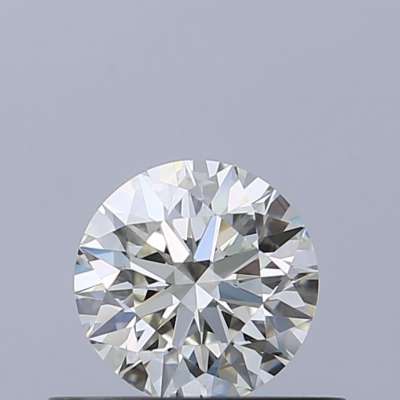 Certified Diamond IGI Carats 0.42 Color H Clarity VVS1  EX  EX  EX Fluorescence NON Brown No Milky No EyeClean 100%