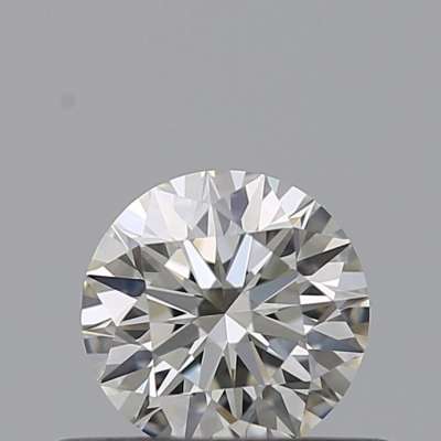 Certified Diamond IGI Carats 0.4 Color H Clarity VVS1  EX  EX  EX Fluorescence FNT Brown No Milky No EyeClean 100%
